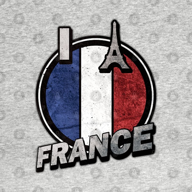 I LOVE FRANCE by KIMIDIGI